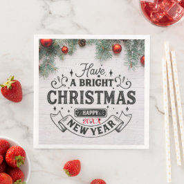 Guardanapo De Papel De Jantar Feliz Festa de Natal