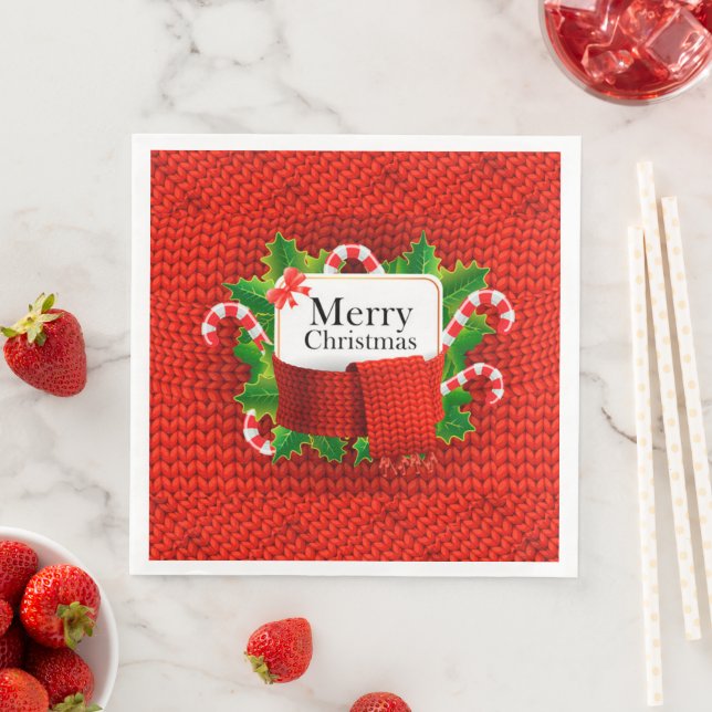 Guardanapo De Papel De Jantar Feliz Festa de Natal (Insitu)