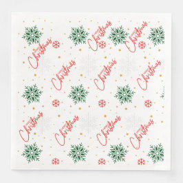 Guardanapo De Papel De Jantar Feliz Livro de Natal Napkin