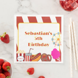 Guardanapo De Papel De Jantar Festa de aniversário de Carnaval Clássica Personal