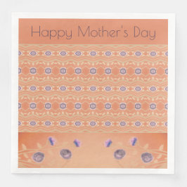 Guardanapo De Papel De Jantar Floral com Padrão