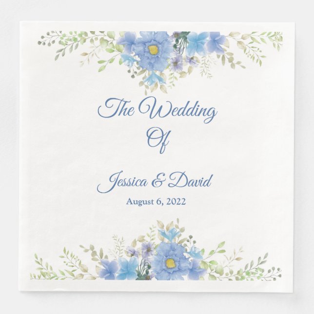 Guardanapo De Papel De Jantar Floral Wedkins (Frente)