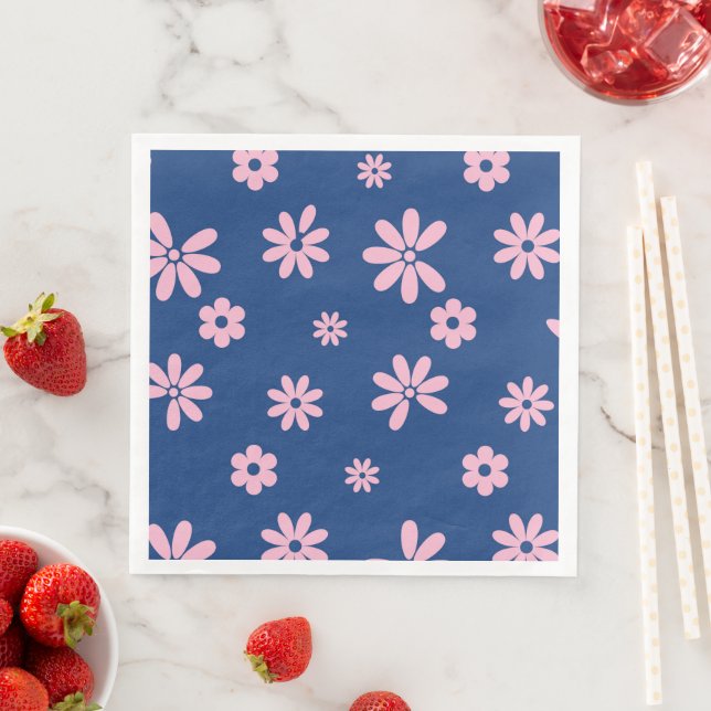 Guardanapo De Papel De Jantar Flores e Petais 13 (Insitu)