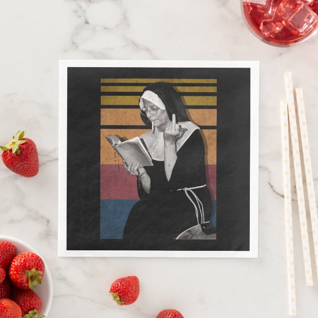 Guardanapo De Papel De Jantar Fumar Freias Estilo Retroativo (Insitu)