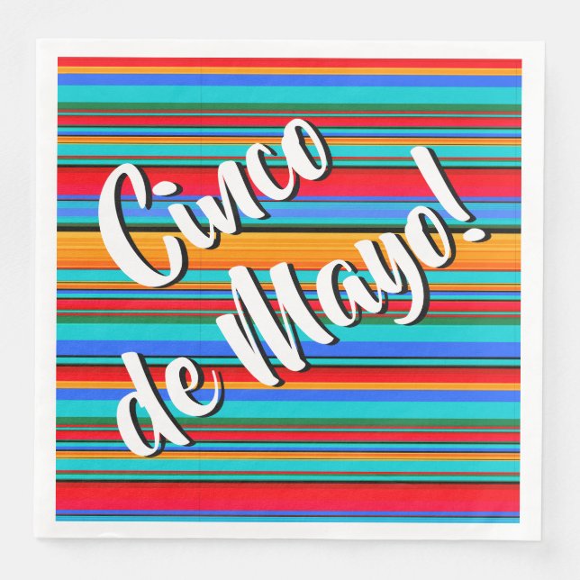 Guardanapo De Papel De Jantar Funny Lime With Sombrero Party (Frente)