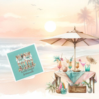 Guardanapo De Papel De Jantar Garota Costeira de Bridesmaids