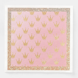 Guardanapo De Papel De Jantar Glitter Fairy Crowies Para Ela