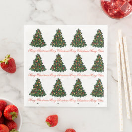 Guardanapo De Papel De Jantar Guardanapo de Celebração de Natal Árvore de Natal
