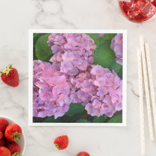 Guardanapo De Papel De Jantar Hortensia Elegante e russa Hydrangea macrophylla