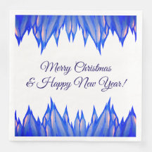 Icicles Paper Napkins