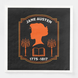 Guardanapo De Papel De Jantar Jane Austen English Novelist