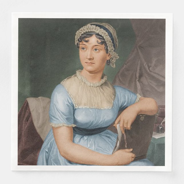 Guardanapo De Papel De Jantar Jane Austen napkins (Frente)