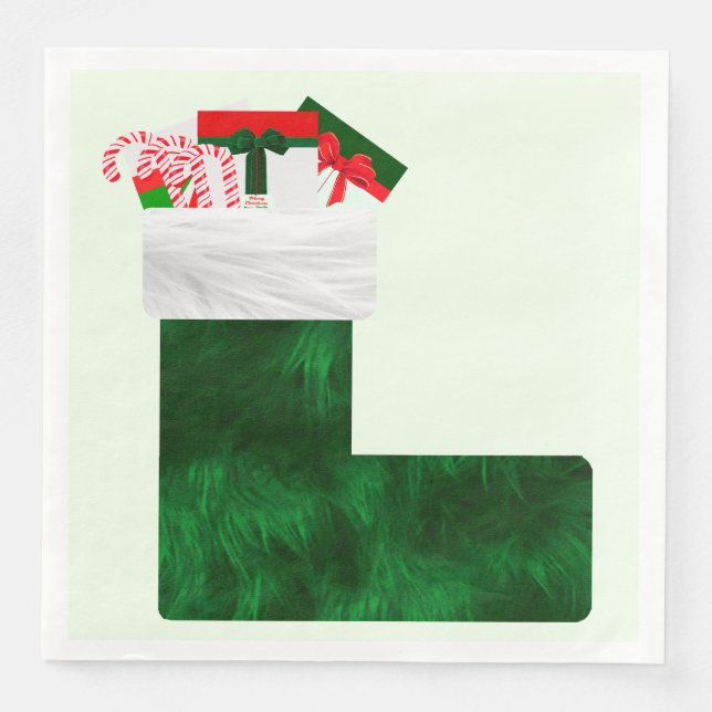 Guardanapo De Papel De Jantar Janto de Natal Napkins (Frente)