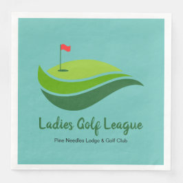 Guardanapo De Papel De Jantar Janto do Partido dos Golf League Napkin