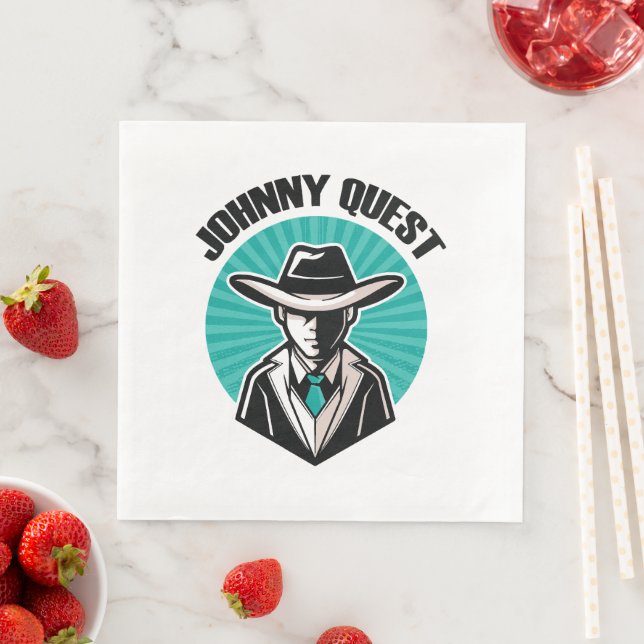 Guardanapo De Papel De Jantar Johnny Quest (Insitu)