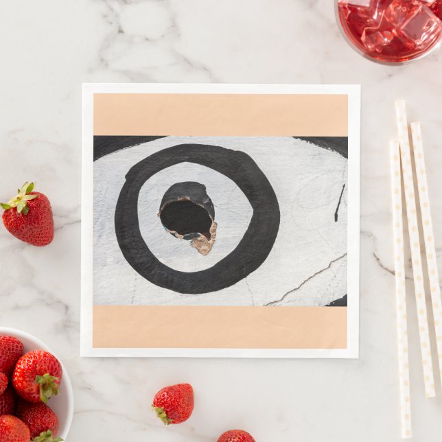 Guardanapo De Papel De Jantar lágrimas alvo (Insitu)