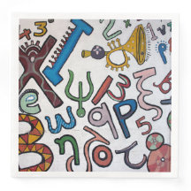 Letras Coloridas e Números