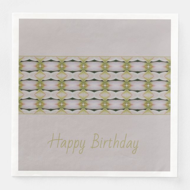 Guardanapo De Papel De Jantar Light Mauve Pastel (Frente)