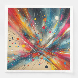 Guardanapo De Papel De Jantar lineas