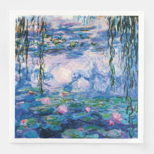 Guardanapo De Papel De Jantar Lírios d'água de Claude Monet
