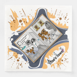 Guardanapo De Papel De Jantar Long In The Tooth | Birthday Dinner Napkin