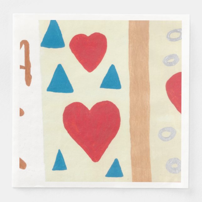 Guardanapo De Papel De Jantar Love Path Paper Napkin (Frente)