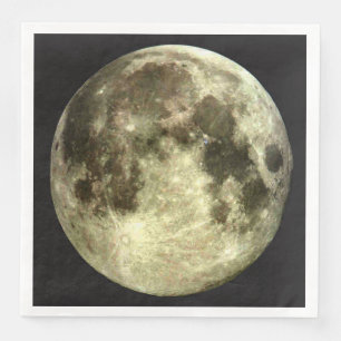 Guardanapo De Papel De Jantar Lua cheia