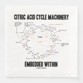 Guardanapo De Papel De Jantar Máquinas Do Ciclo Do Ácido Cítrico Incorporadas Em