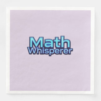 Guardanapo De Papel De Jantar Math Whispere