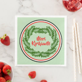 Guardanapo De Papel De Jantar Meri Kirihimete Maori Feliz Natal