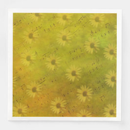 Guardanapo De Papel De Jantar Mídia mista sunshine