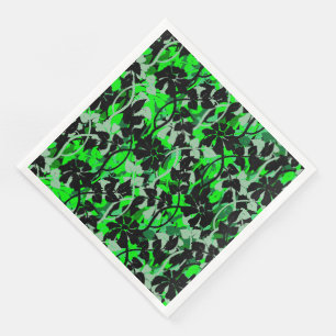 Guardanapo De Papel De Jantar Modern Vintage Floral Paper Janta Napkins