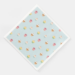 Guardanapo De Papel De Jantar Modern Vintage Floral Paper Janta Napkins