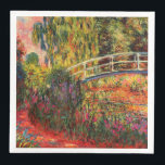 Guardanapo De Papel De Jantar Monet - Água Lily Pond, Águas Subidas<br><div class="desc">Claude Monet pintura: Água Lily Pond,  Água Subida</div>