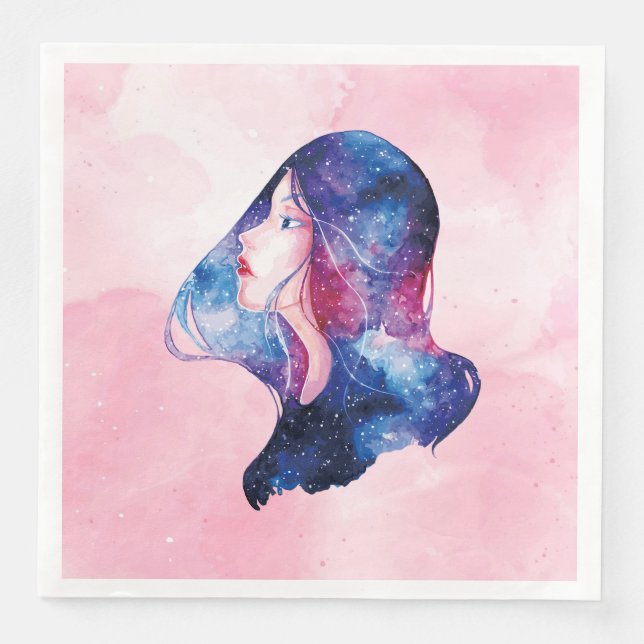Guardanapo De Papel De Jantar Mulher (Frente)