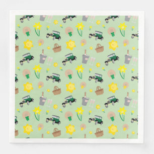 Guardanapo De Papel De Jantar Nantucket Daffodil Weekend Paper Napkins