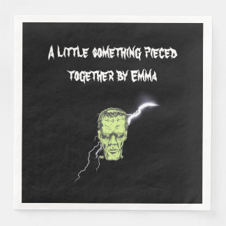Guardanapo De Papel De Jantar Napkins Personalizado, Frankenstein Halloween