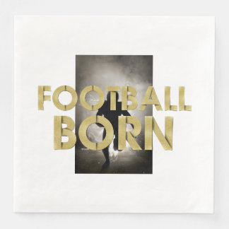 Guardanapo De Papel De Jantar Nascido para o Futebol TOP