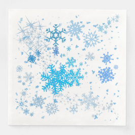 Guardanapo De Papel De Jantar Natal Snowfall