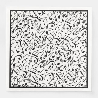 Guardanapo De Papel De Jantar Notas