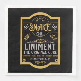 Guardanapo De Papel De Jantar Óleo de Cobra do Oeste Selvagem
