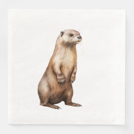 Guardanapo De Papel De Jantar Otter