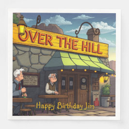 Guardanapo De Papel De Jantar Over The Hill Club 3