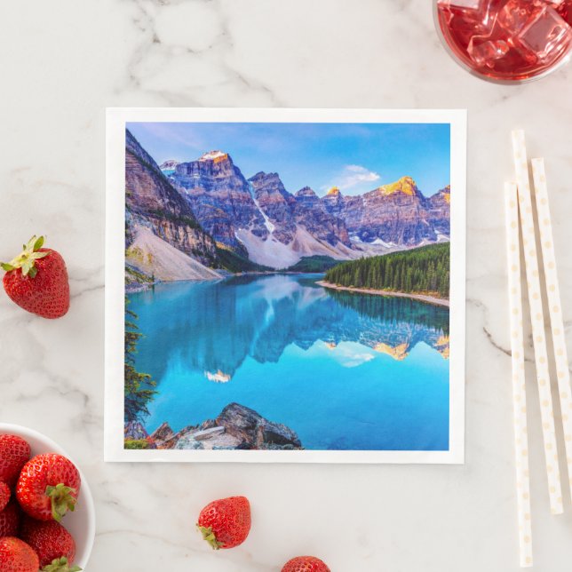 Guardanapo De Papel De Jantar Pacote de Nápoles para Papel Escape Montanho (Insitu)