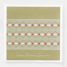 Padrão Acentuado Floral Cor-de-Rosa Elegante