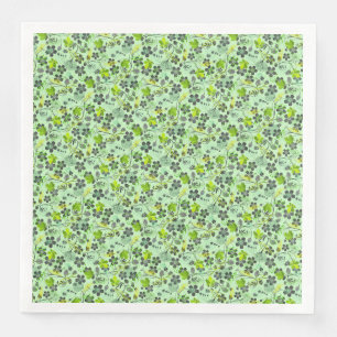 Guardanapo De Papel De Jantar Padrão vegetal A03.b Lgreen BG