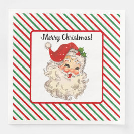 Guardanapo De Papel De Jantar Papai Noel Napkin