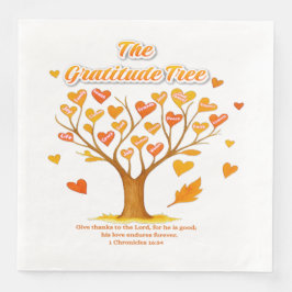 Guardanapo De Papel De Jantar Papel "Árvore de Gratidão" Napkin