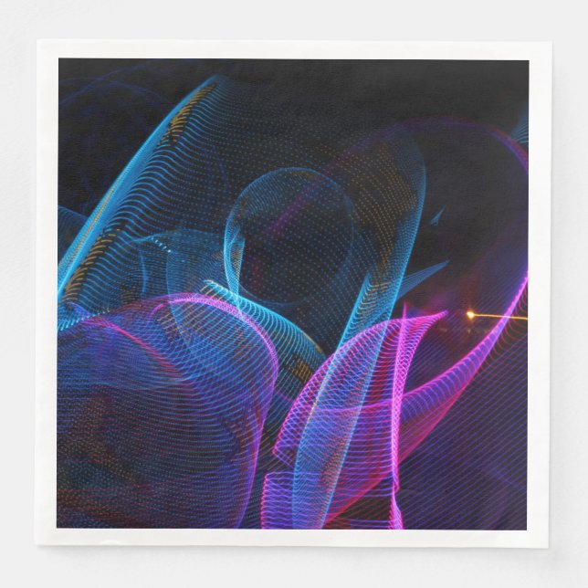 Guardanapo De Papel De Jantar Papel Napkin, belamente decorado! (Frente)