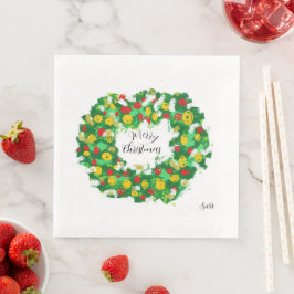 Guardanapo De Papel De Jantar Papel Napkin : Feliz Natal